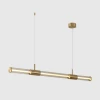 Подвесной светодиодный светильник Crystal Lux Lineup SP24W Led Brass Подвесной светодиодный светильник Crystal Lux Lineup SP24W Led Brass