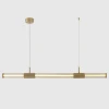Подвесной светодиодный светильник Crystal Lux Lineup SP24W Led Brass Подвесной светодиодный светильник Crystal Lux Lineup SP24W Led Brass