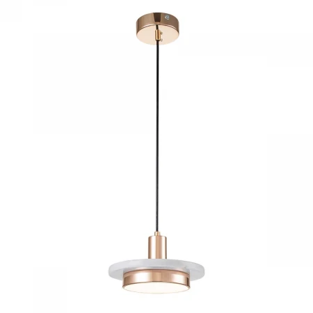 Подвесной светильник Escada 10260/1 LED*12W Gold/White marble