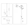 Подвесной светильник Ambrella light High light LH53256