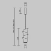 Подвесной светильник Maytoni MOD374PL-L28W3K Подвесной светильник Maytoni MOD374PL-L28W3K