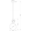 Подвесной светильник KUTEK DIMARO DIM-ZW-1(BN)160