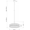 Подвесной светильник KUTEK LAVONE LAV-ZW-3(P)310-1/R Подвесной светильник KUTEK LAVONE LAV-ZW-3(P)310-1/R
