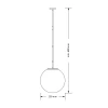 Подвесной светильник KUTEK MOOD Ultimo ULT-ZW-1(ZM)250