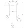 Подвесной светильник KUTEK VESTO VES-ZW-3(P)P Подвесной светильник KUTEK VESTO VES-ZW-3(P)P