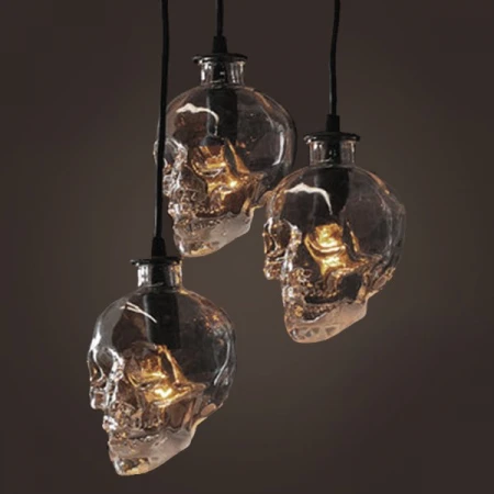 Подвесной светильник Loft-Concept Glass Skull 40.799-0