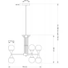 Подвесной светильник KUTEK BAR-ZW-3(Z)