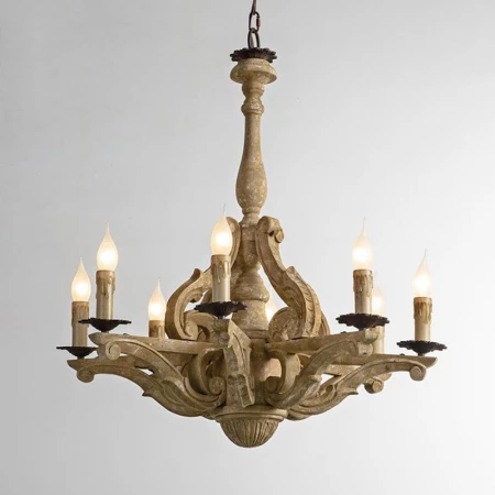 Подвесной светильник Loft-Concept Rustic Wood Chandeliers  40.1195-0