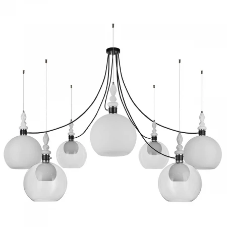 Подвесной светильник 33 ИДЕИ PND182.07.17CH.003BL-M62TW