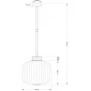 Подвесной светильник KUTEK ALBA ALB-ZW-1(P)290