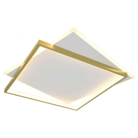 Светильник потолочный светодиодный ЭРА Модерн с ДУ Lima CLL-1-82-RC WH +GD Б0069755