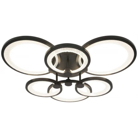 Светильник потолочный светодиодный ЭРА Модерн С ДУ Odry CLL-1-117-RC BK Б0069752