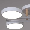Светильник потолочный Reluce 03322-0.3-06 WH+WOOD