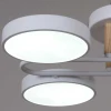 Светильник потолочный Reluce 03322-0.3-06 WH+WOOD