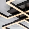 Потолочный cветильник LED4U L11060-4 BK Потолочный cветильник LED4U L11060-4 BK