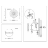 Настенный светильник Ambrella light High light LH31141 Настенный светильник Ambrella light High light LH31141