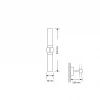 Настенный светильник KUTEK MOOD Mussa MUS-K-2(ZM)II 440 Настенный светильник KUTEK MOOD Mussa MUS-K-2(ZM)II 440