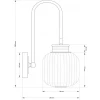 Настенный светильник KUTEK ALBA ALB-K-1(Z) Настенный светильник KUTEK ALBA ALB-K-1(Z)