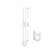 Настенный светильник KUTEK MOOD Mussa MUS-K-2(ZM)II 640 Настенный светильник KUTEK MOOD Mussa MUS-K-2(ZM)II 640