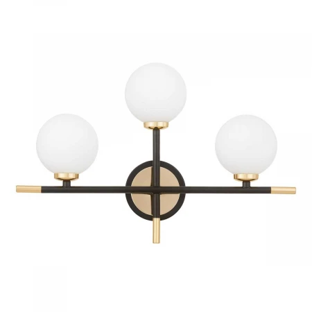 Бра Lumina Deco Marsiada LDW 6033N-3 BK+F.GD