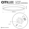 Потолочный светодиодный светильник Citilux Etalon CL750400R Потолочный светодиодный светильник Citilux Etalon CL750400R