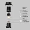 Встраиваемый светильник Maytoni Technical Dip DL118-15W-2.7K-B Встраиваемый светильник Maytoni Technical Dip DL118-15W-2.7K-B