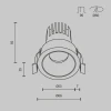 Встраиваемый светильник Maytoni Technical Dip DL115-10W-2.7K-W Встраиваемый светильник Maytoni Technical Dip DL115-10W-2.7K-W