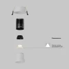 Встраиваемый светильник Maytoni Technical Dip DL116-10W-2.7K-W