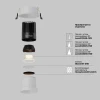 Встраиваемый светильник Maytoni Technical Dip DL118-15W-2.7K-W Встраиваемый светильник Maytoni Technical Dip DL118-15W-2.7K-W