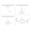 Светильник встраиваемый Ambrella Light TN102827