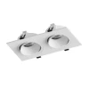 Встраиваемый светильник Hesby Lighting Hesby Bodo IP20,10Вт, GU5.3, белый HSBL_0105 Встраиваемый светильник Hesby Lighting Hesby Bodo IP20,10Вт, GU5.3, белый HSBL_0105