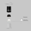 Встраиваемый светильник Maytoni Technical Dip DL122-15W-4K-TRS-W Встраиваемый светильник Maytoni Technical Dip DL122-15W-4K-TRS-W