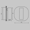 Бра Maytoni Technical Ego C175WL-9W-2.7-4K-B Бра Maytoni Technical Ego C175WL-9W-2.7-4K-B