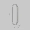 Бра Maytoni Modern MOD429WL-L15BSK Бра Maytoni Modern MOD429WL-L15BSK
