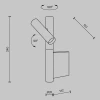 Бра Maytoni Modern MOD433WL-L3BS3K Бра Maytoni Modern MOD433WL-L3BS3K