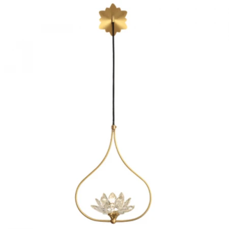 Бра Loft-Concept Хрустальный Цветок Лотоса Clear Glass Lotus Lamp 44.951-0