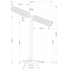 Настольный светильник KUTEK SALETTO SAL-LG-2(Z) Настольный светильник KUTEK SALETTO SAL-LG-2(Z)