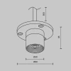 Аксессуар Maytoni Technical CA023BI-P-B Аксессуар Maytoni Technical CA023BI-P-B