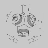 Аксессуар Maytoni Technical CA016TC-P-B Аксессуар Maytoni Technical CA016TC-P-B