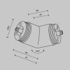 Аксессуар Maytoni Technical CA018LWC-B Аксессуар Maytoni Technical CA018LWC-B