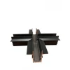 Коннектор X-образный Hesby Lighting ElDeko для встраиваемого шинопровода, чёрный HSBL_0160 Коннектор X-образный Hesby Lighting ElDeko для встраиваемого шинопровода, чёрный HSBL_0160