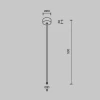Аксессуар Maytoni Technical CA030C-SL-L500-B Аксессуар Maytoni Technical CA030C-SL-L500-B