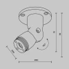 Аксессуар Maytoni Technical C027CS-B Аксессуар Maytoni Technical C027CS-B