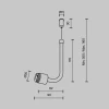 Аксессуар Maytoni Technical CA024PL-B Аксессуар Maytoni Technical CA024PL-B