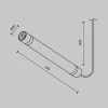 Аксессуар Maytoni Technical CA011-L300-100W-B