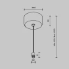 Аксессуар Maytoni Technical CA029SW-L1000-B Аксессуар Maytoni Technical CA029SW-L1000-B