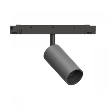 GRAFFIT Трековый светильник SPOT LED 48В 6Вт 3000К CRI90 36° PWM глубокий графит