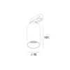 GRAFFIT Трековый светильник SPOT LED 48В 10Вт 3000К CRI90 36° NO-DIM угольно-черный GRAFFIT Трековый светильник SPOT LED 48В 10Вт 3000К CRI90 36° NO-DIM угольно-черный