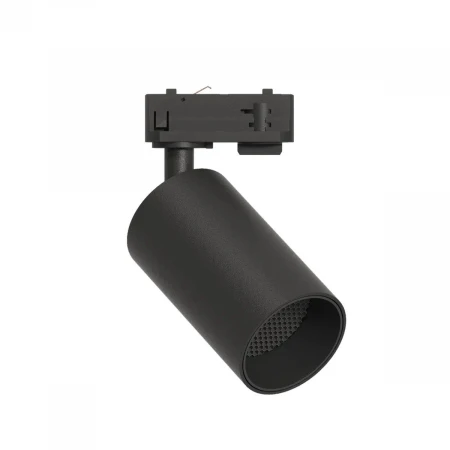 POWERLINE Трековый светильник SPOT LED 220В 10Вт 4000К CRI90 15° TRIAC угольно-черный