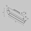 Трековый светильник Maytoni Technical TR223-1-12WCCT-W-B Трековый светильник Maytoni Technical TR223-1-12WCCT-W-B